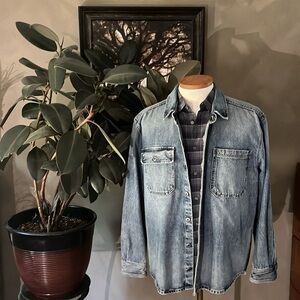 Hudson Thick Denim Shirt Jacket